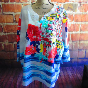 Stein Mart Top ONQUE CASUALS Island City 3X